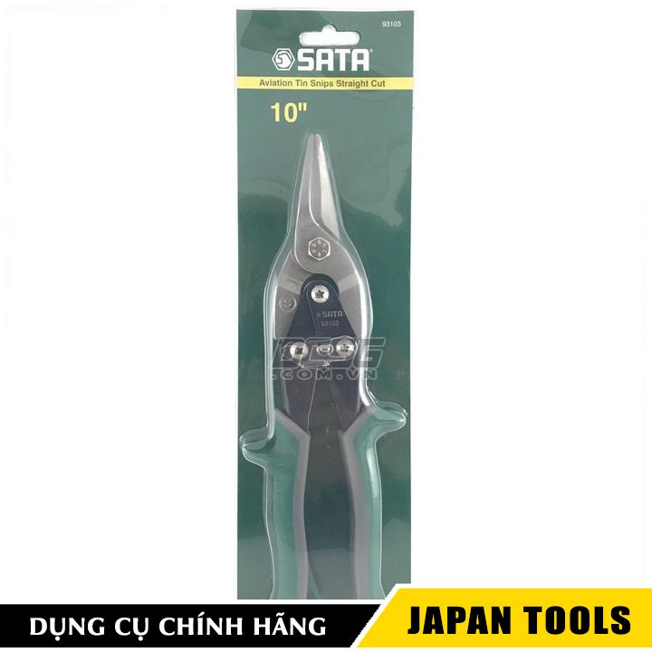 Kéo cắt thiếc thẳng Sata 93103