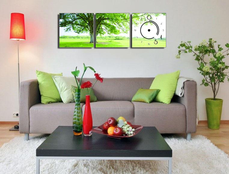 Bộ tranh đồng hồ Suemall NT1260