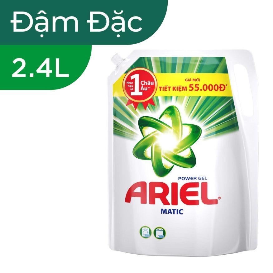 Nước giặt ARIEL hương nắng mai 2.4Kg