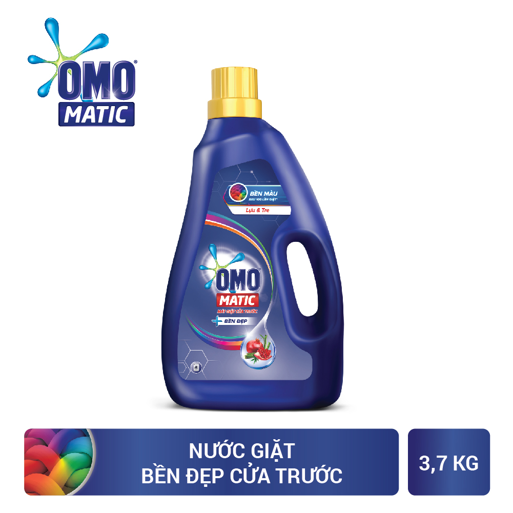 Nước Giặt Omo Matic Cửa Trước chai 3.7kg
