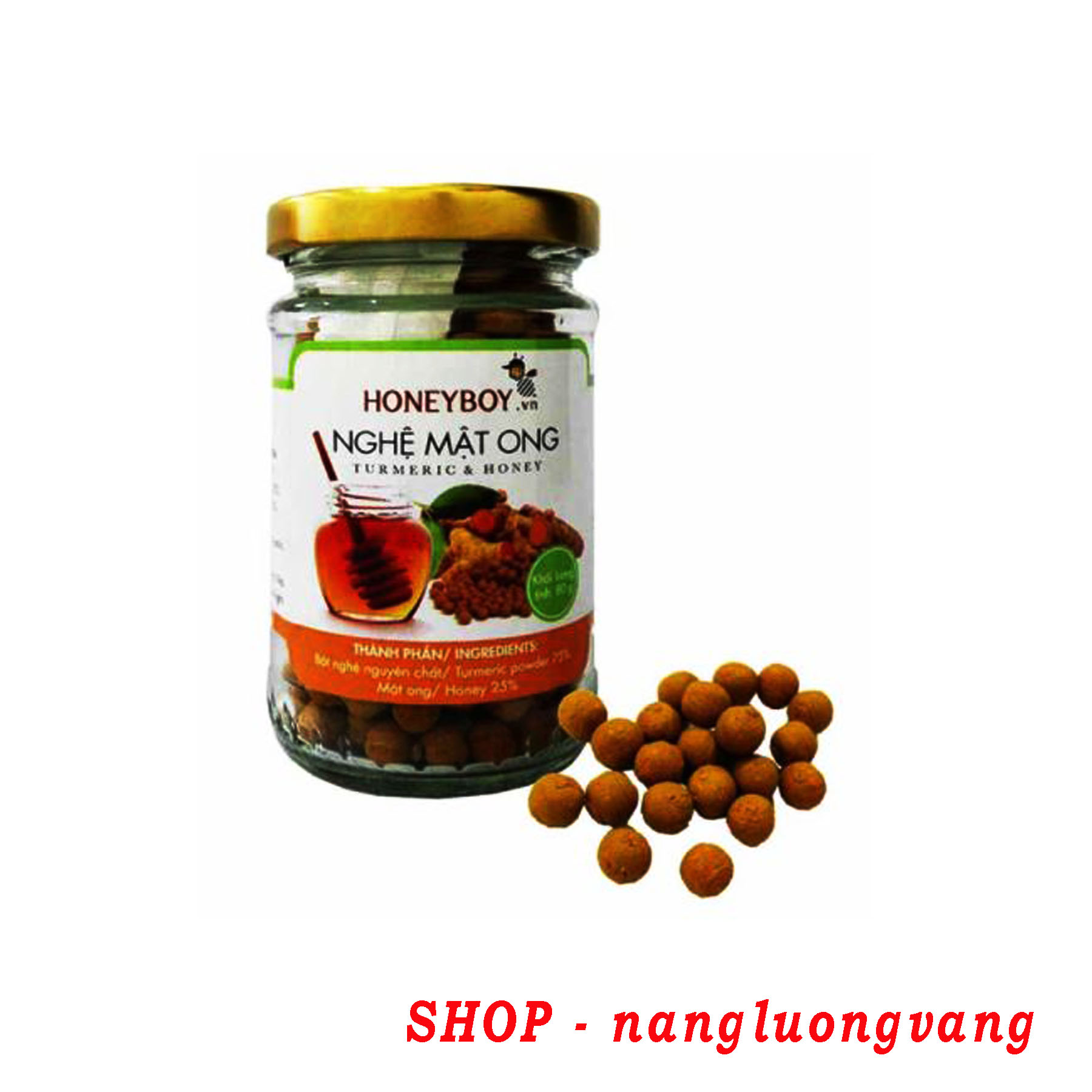 Nghệ Mật ong Honeyboy 80g