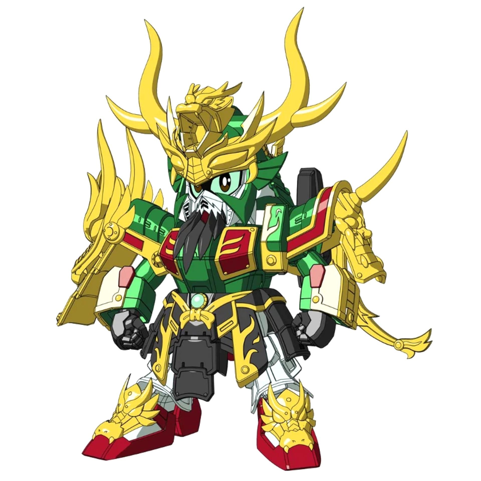 Mô hình lắp ráp võ thánh Gundam Guan Yu A006