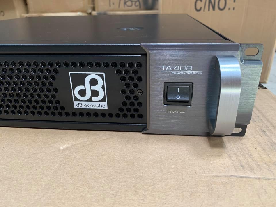 Cục đẩy công suất 4 kênh DBacoustic TA408