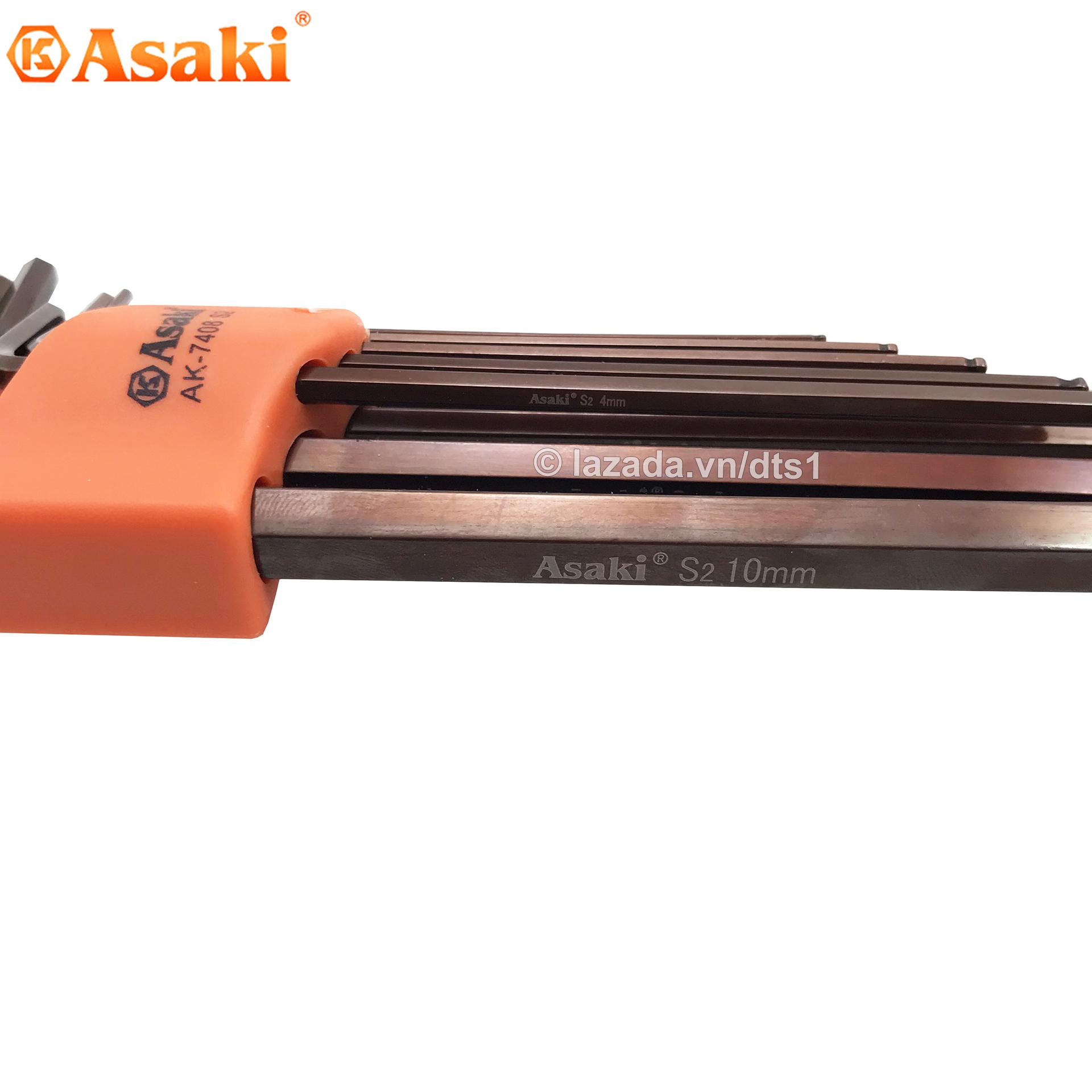 Bộ lục giác bi Asaki AK-7408