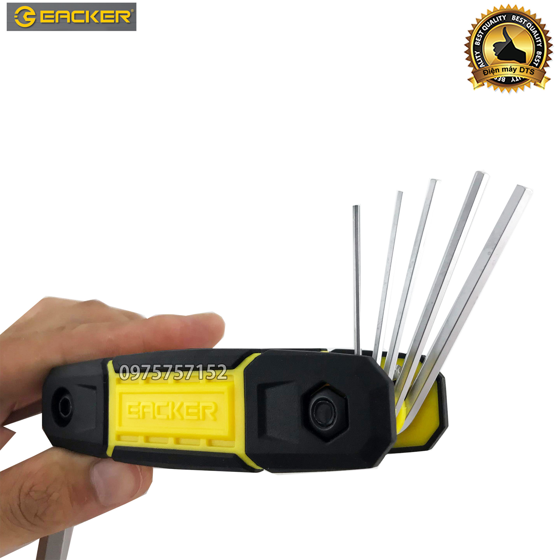 BỘ LỤC GIÁC HOA THỊ GẬP 8 CHI TIẾT EACKER 6150