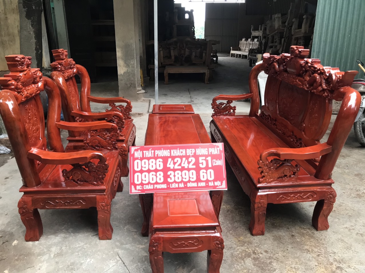 Bộ bàn ghế Nghê Đình