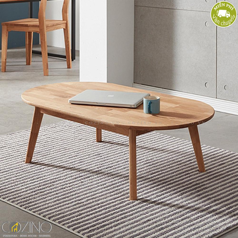 Bàn sofa Calla gỗ cao su