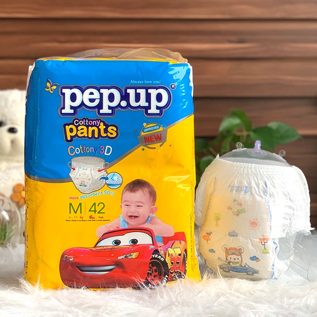 Tã quần Pep.up S46/M42/L38/XL34