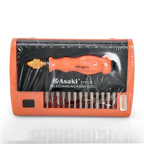 BỘ TUA VÍT 27 CHI TIẾT ASAKI AK-9071