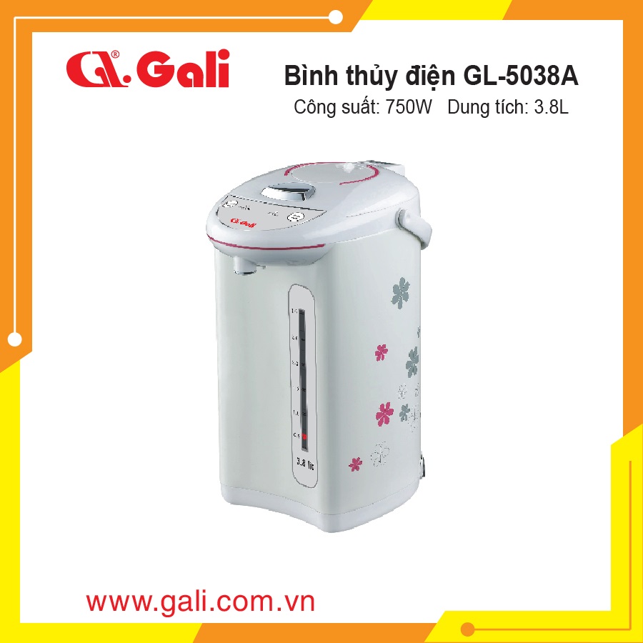 Bình thủy điện Gali GL-5038 3.8L