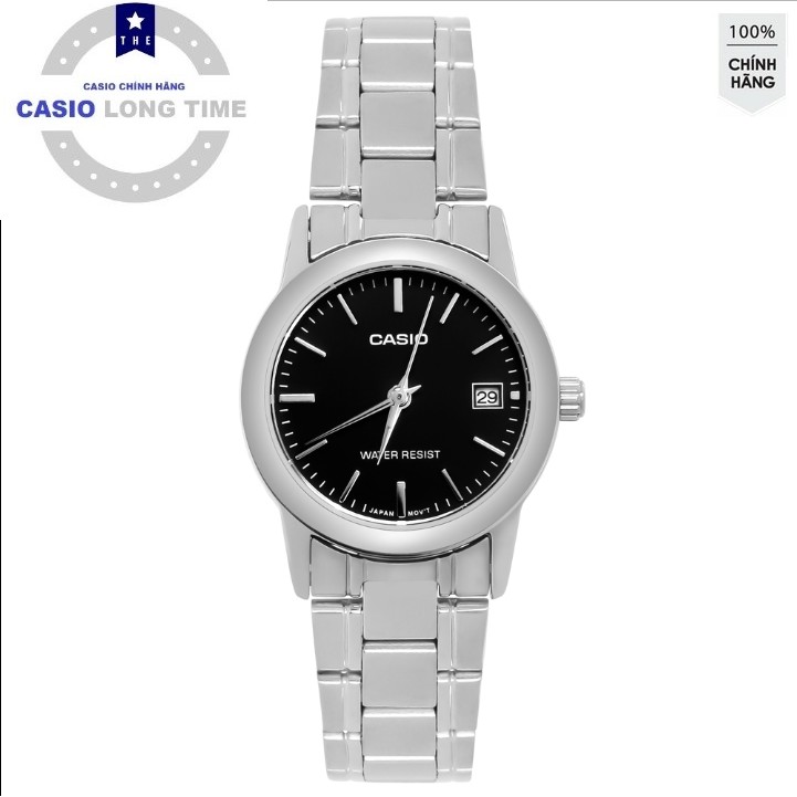 Đồng Hồ Nữ Dây Thép Không Gỉ Casio LTP-V002D-1AUDF