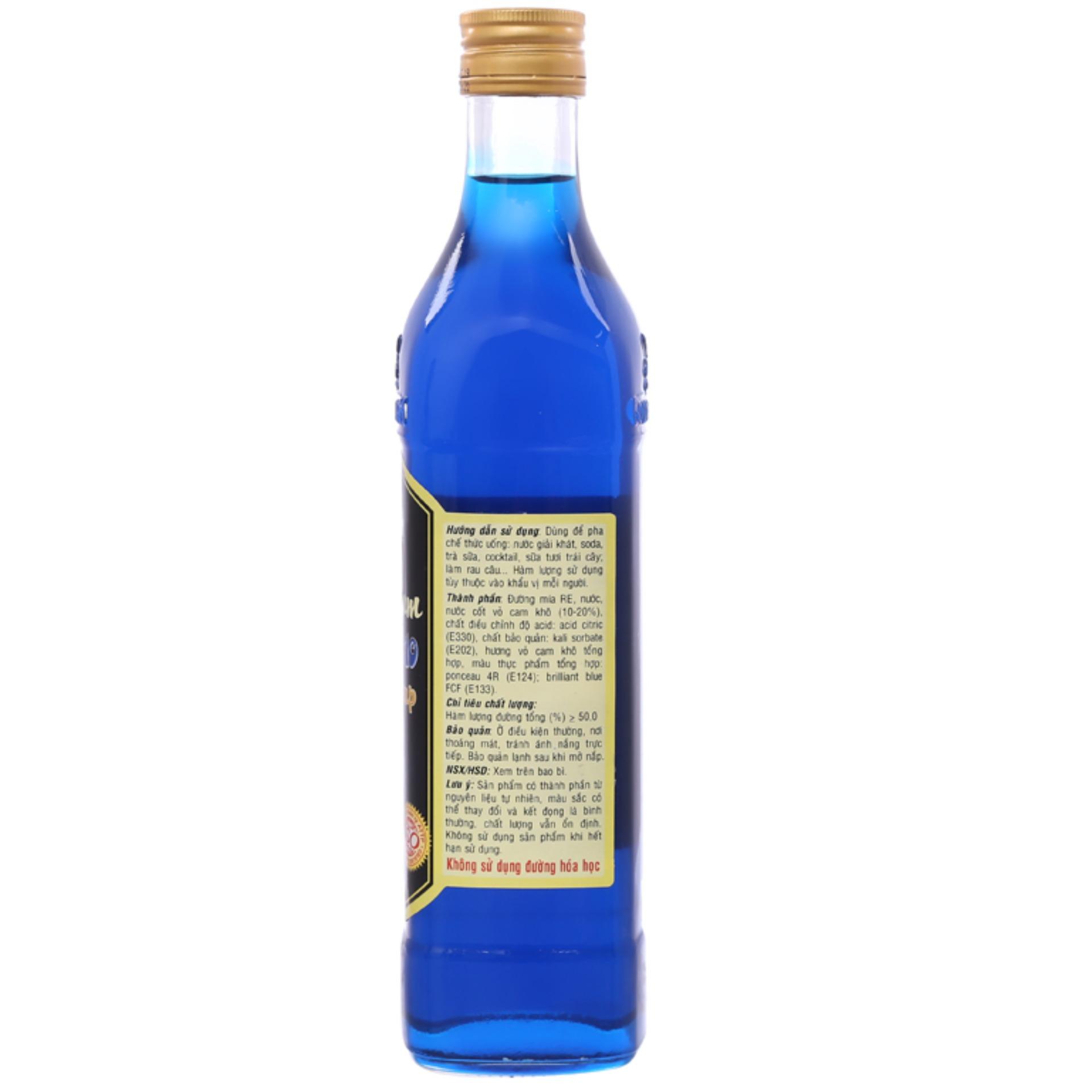 Siro Golden Farm Vỏ cam 520ml