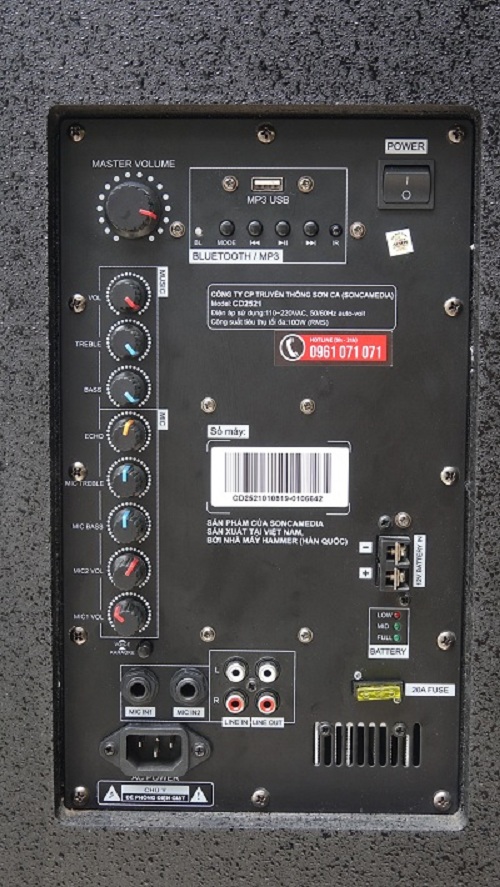 Loa kéo Acnos CB2523/CD2523
