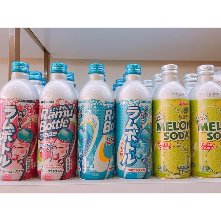 Nước Soda Sangaria 3 Vị Combo 3 Chai