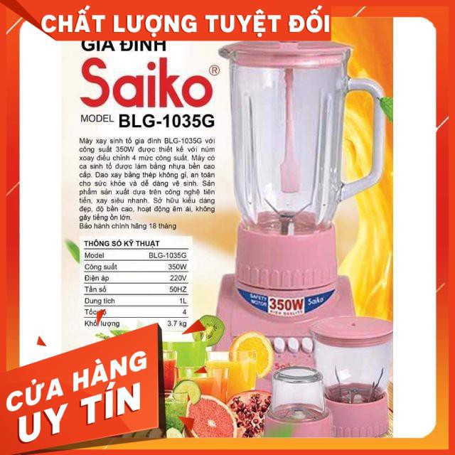 Máy xay sinh tố Saiko BLG-1035G