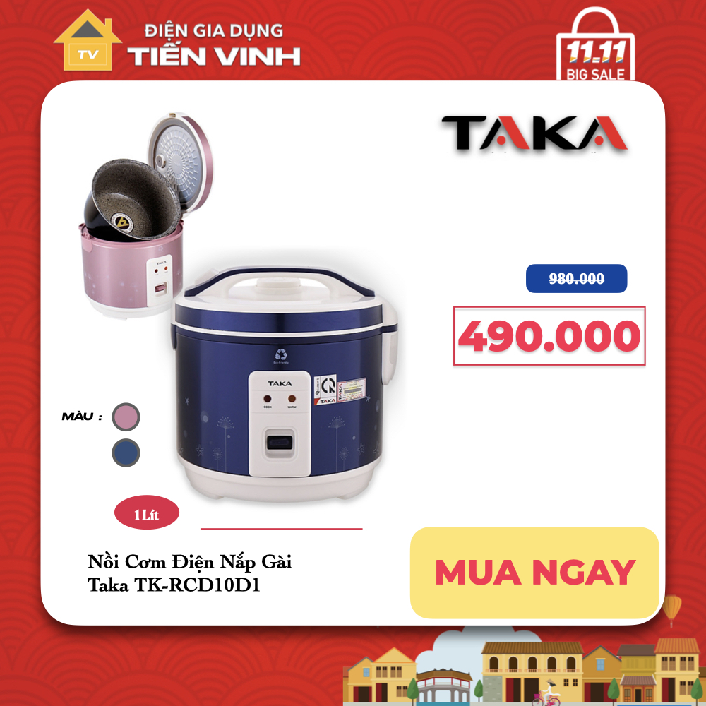 NỒI CƠM ĐIỆN TAKA TK-RCD10D1