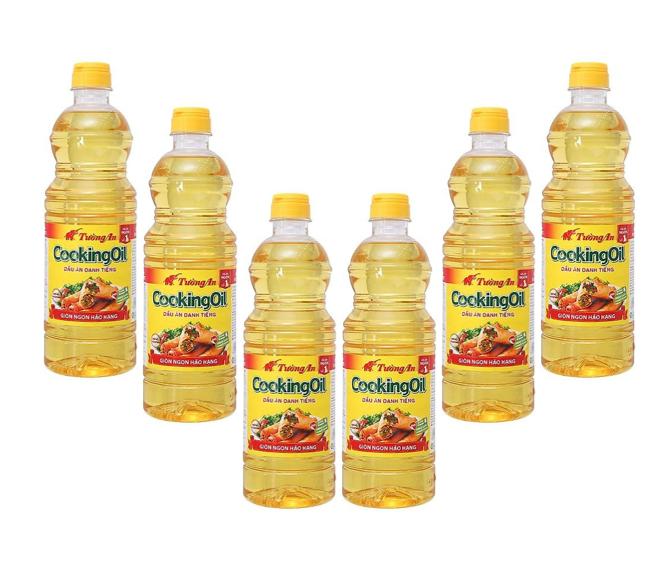 Combo 6 Chai Dầu Ăn Tường An 1L