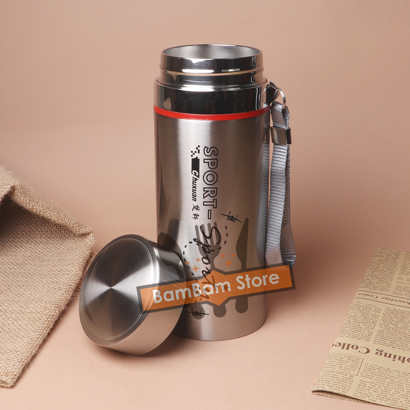BÌNH ĐỰNG NƯỚC GIỮ NHIỆT INOX BD03 800ML