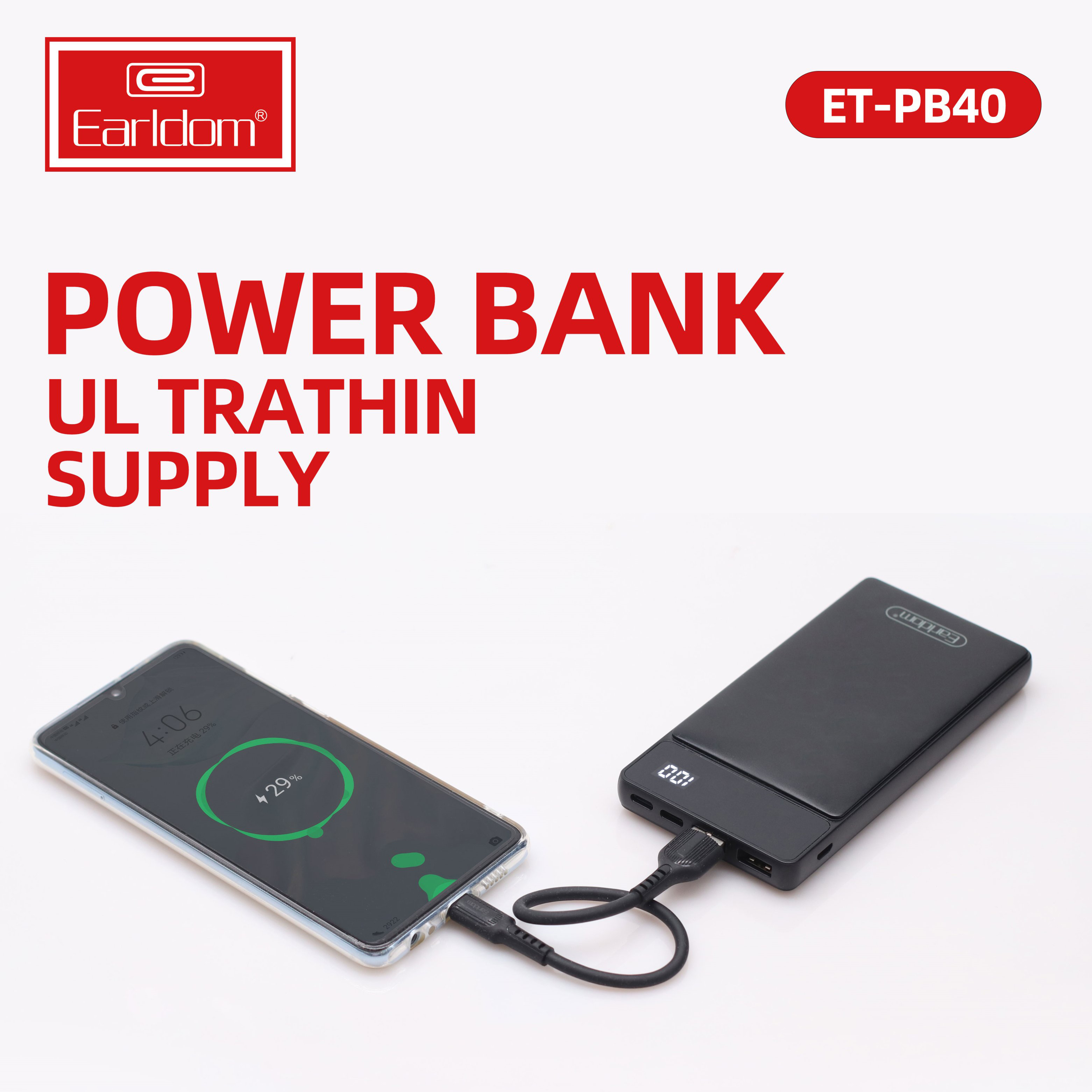 Sạc dự phòng Earldom ET-PB40 10000mah