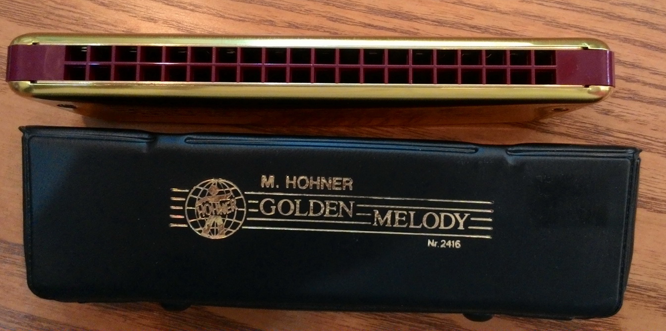 Kèn Harmonica Hohner Golden Melody M2416017