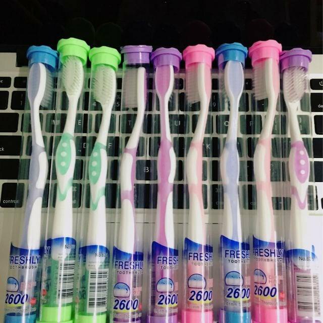 Combo 5 cây Bàn chải đánh răng Freshly
