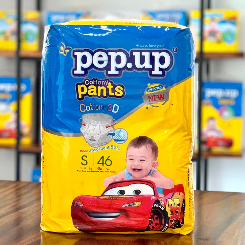 Tã quần Pep.up S46/M42/L38/XL34