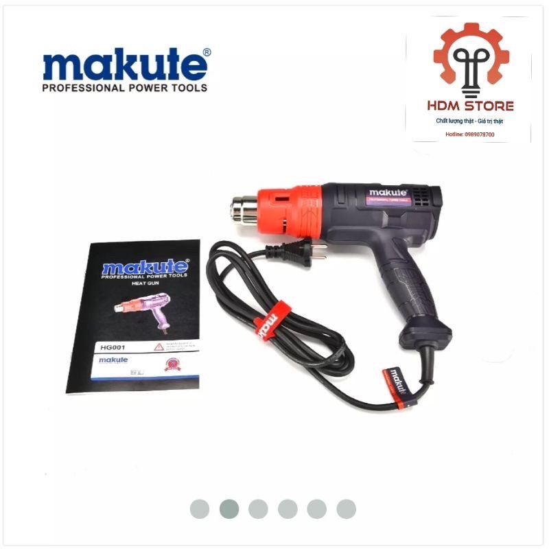 MÁY KHÒ NHIỆT MAKUTE HG001