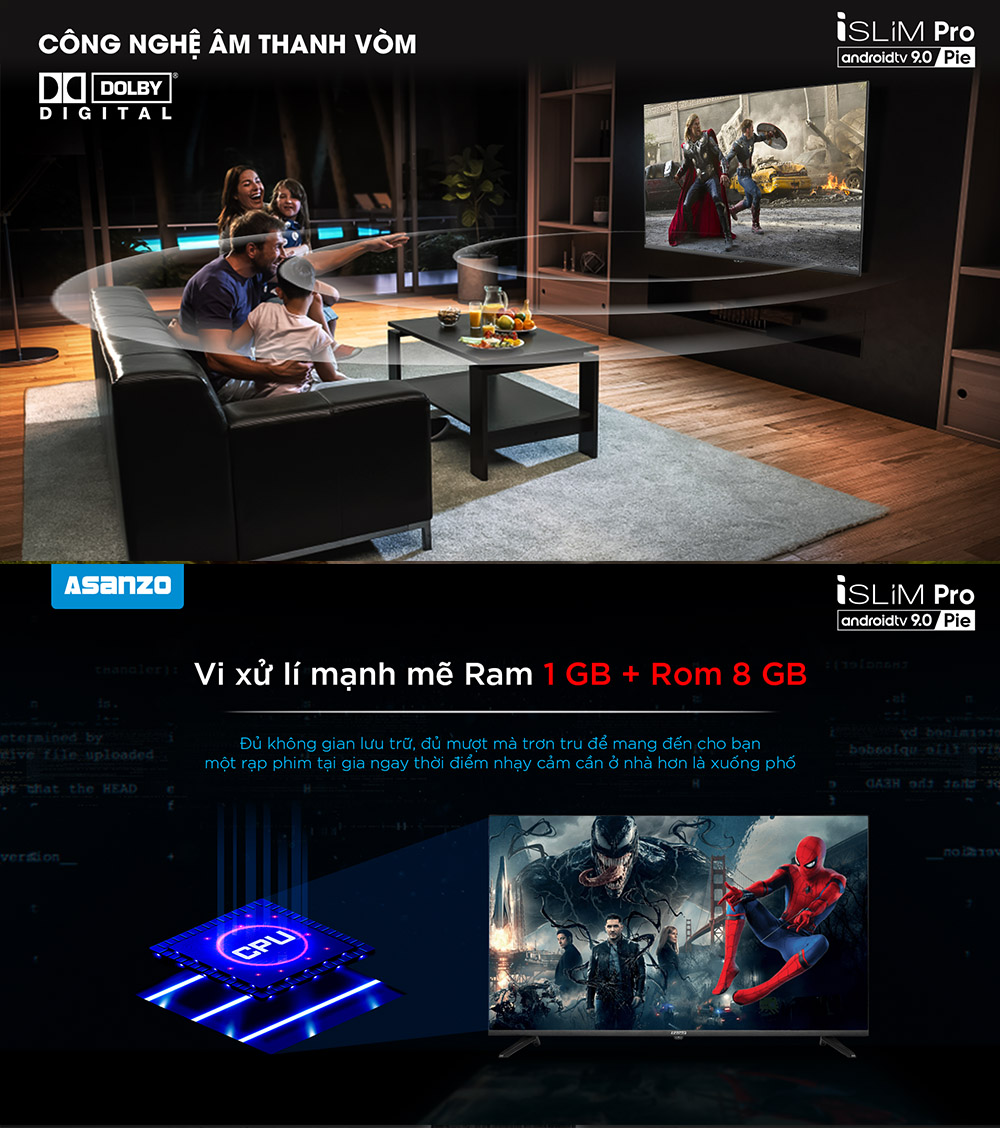 Smart tivi Asanzo 32S51 32 inch