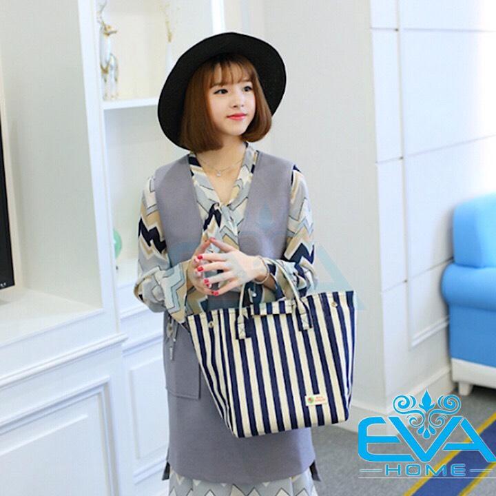 Túi giữ nhiệt sọc