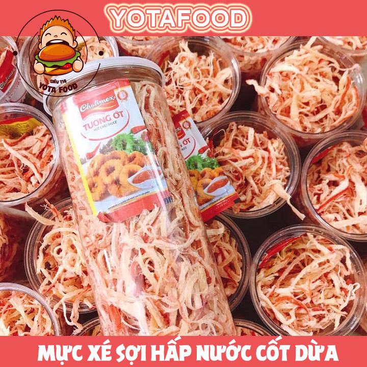 Mực Xé Sợi Hấp Cốt Dừa 300g
