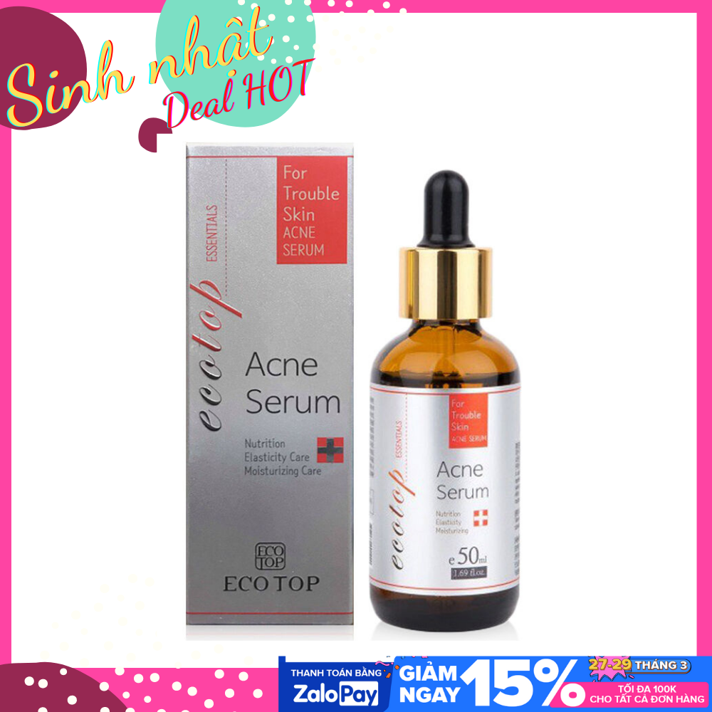 Tinh Chất Serum Đặc Trị Mụn Ecotop Acne Serum