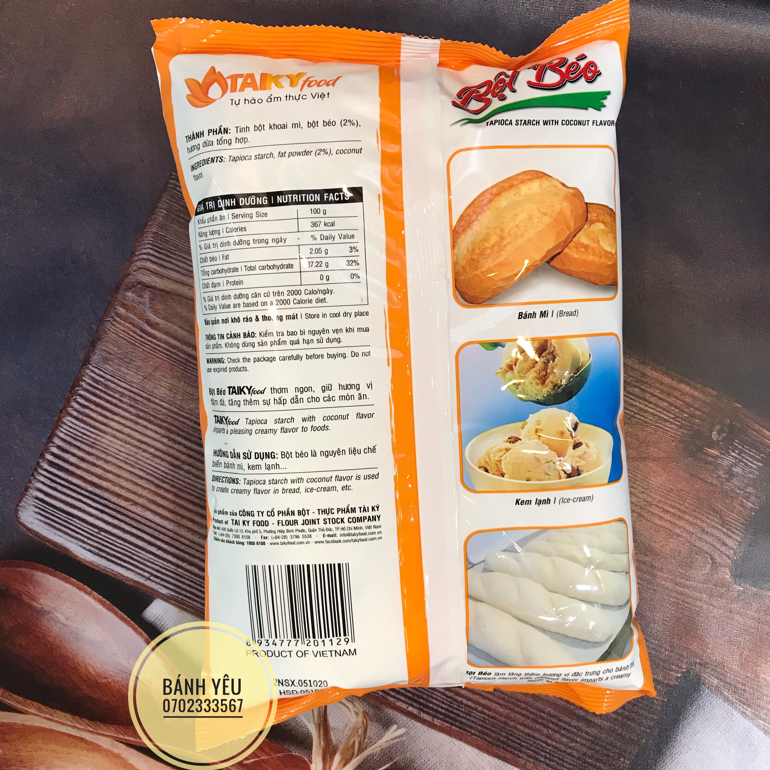 Bột béo Tài Ký 1kg