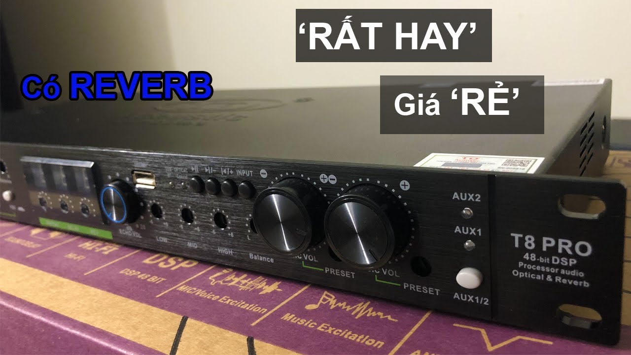 Vang cơ lai số TD ACOUSTIC T8 PRO/PLUS