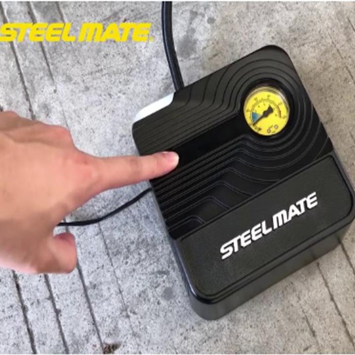 Bơm lốp ô tô mini Steelmate T1