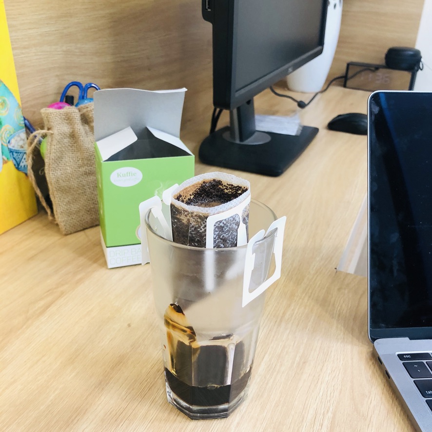 Cà phê phin giấy Kuffie Dripbag Pure Coffee
