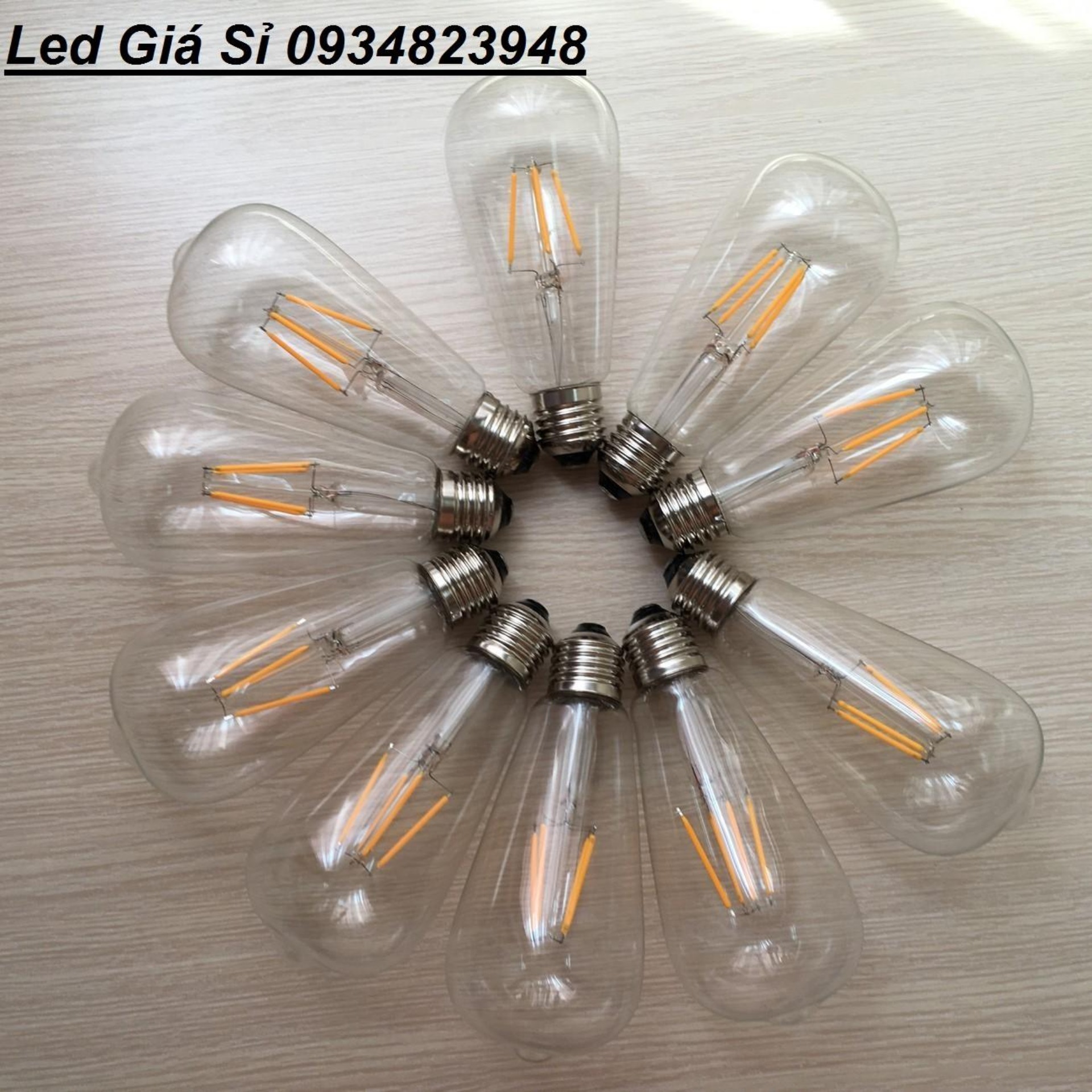 Đèn led Edision 4W ST64