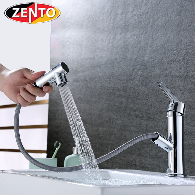 Vòi lavabo nóng lạnh Pulldown Spray ZT2131-C