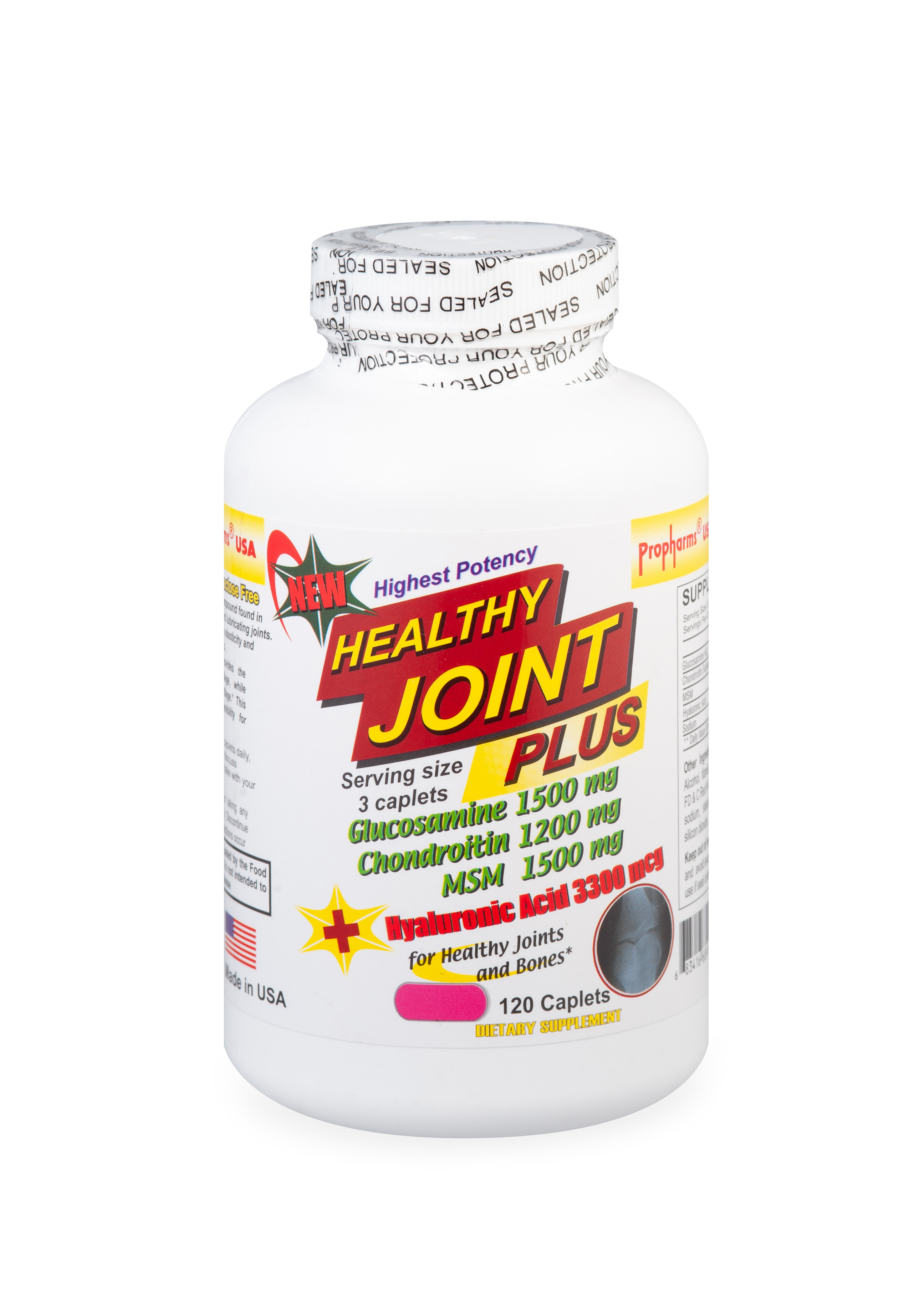 Viên nén hỗ trợ xương khớp Propharms USA Healthy Joint Plus 120 viên