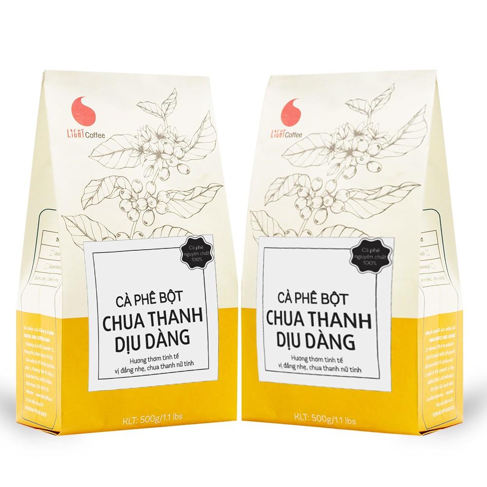 Cà phê bột Chua Thanh Dịu Dàng Light Coffee 1kg