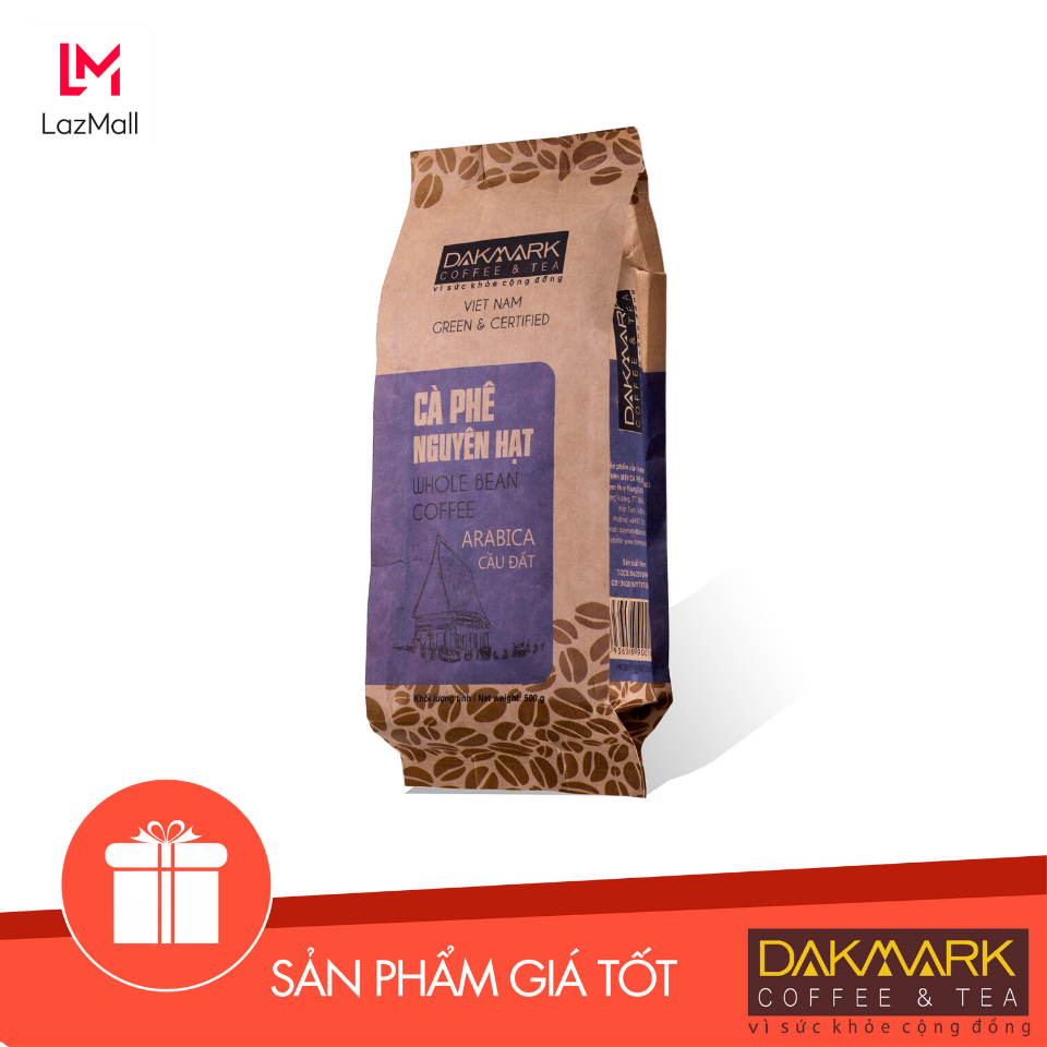 Cà phê hạt DakMark Cầu Đất 200g