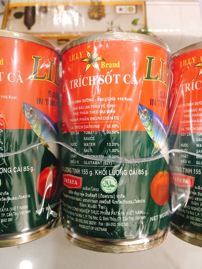 Cá Nục Sốt Cà Lilly 155g