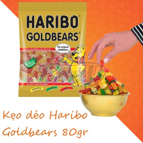 Kẹo Goldbears Haribo gói 80g