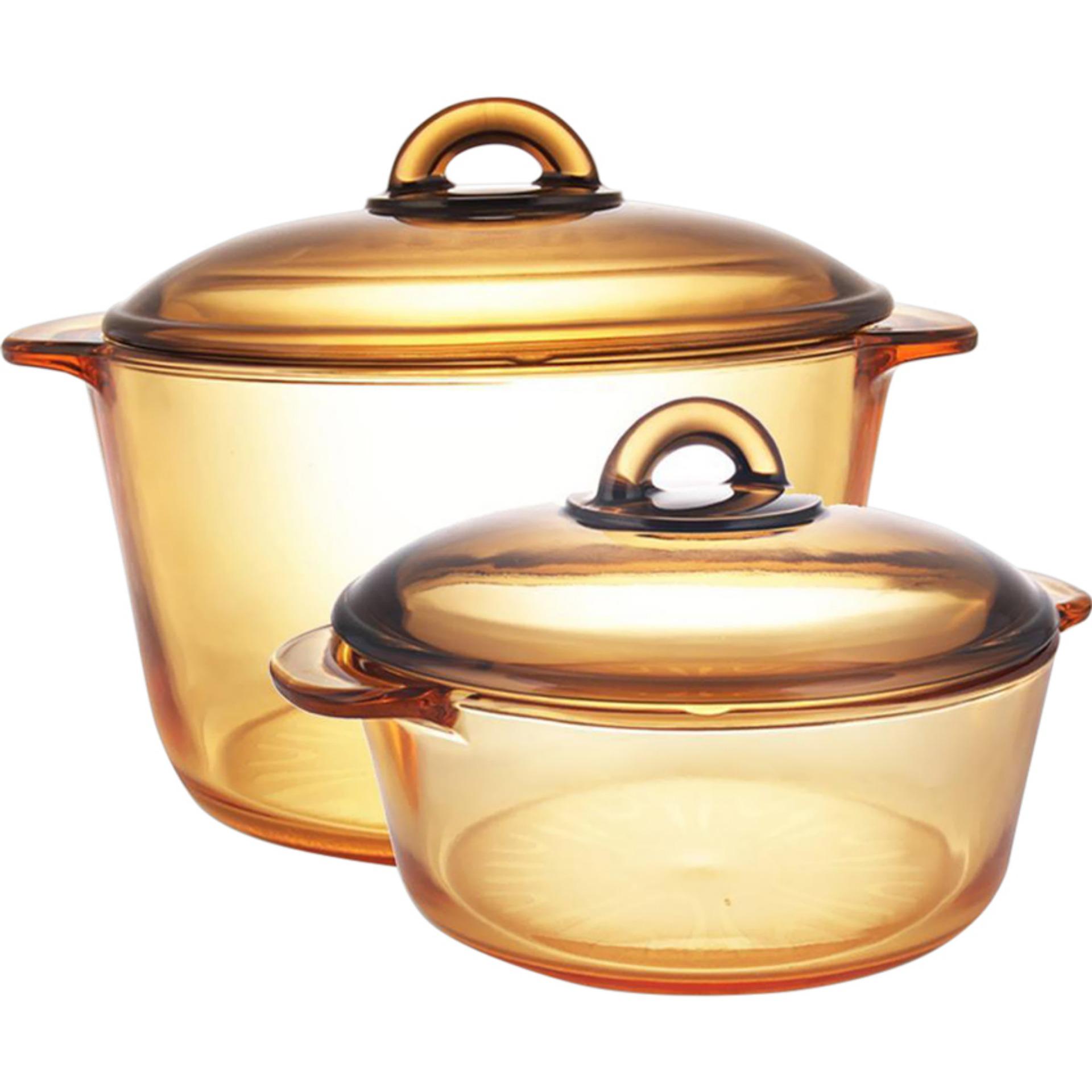Nồi thủy tinh Luminarc Amberline Granite 3L