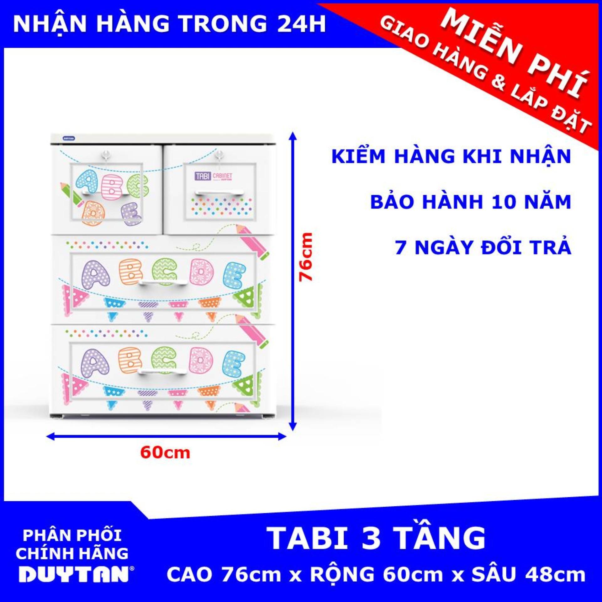 TỦ NHỰA DUY TÂN TABI 3 TẦNG