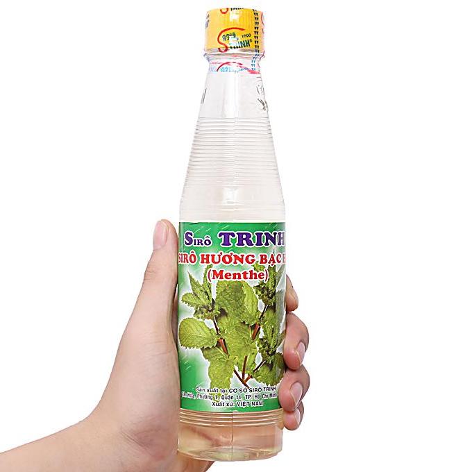 Siro Trinh bạc hà 600ml
