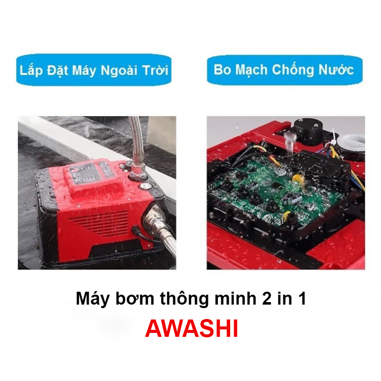 MÁY BƠM NƯỚC TĂNG ÁP AWASHI AS-400A/400W