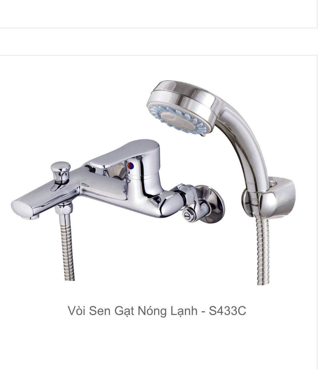 SEN TẮM NÓNG LẠNH CAESAR S433C