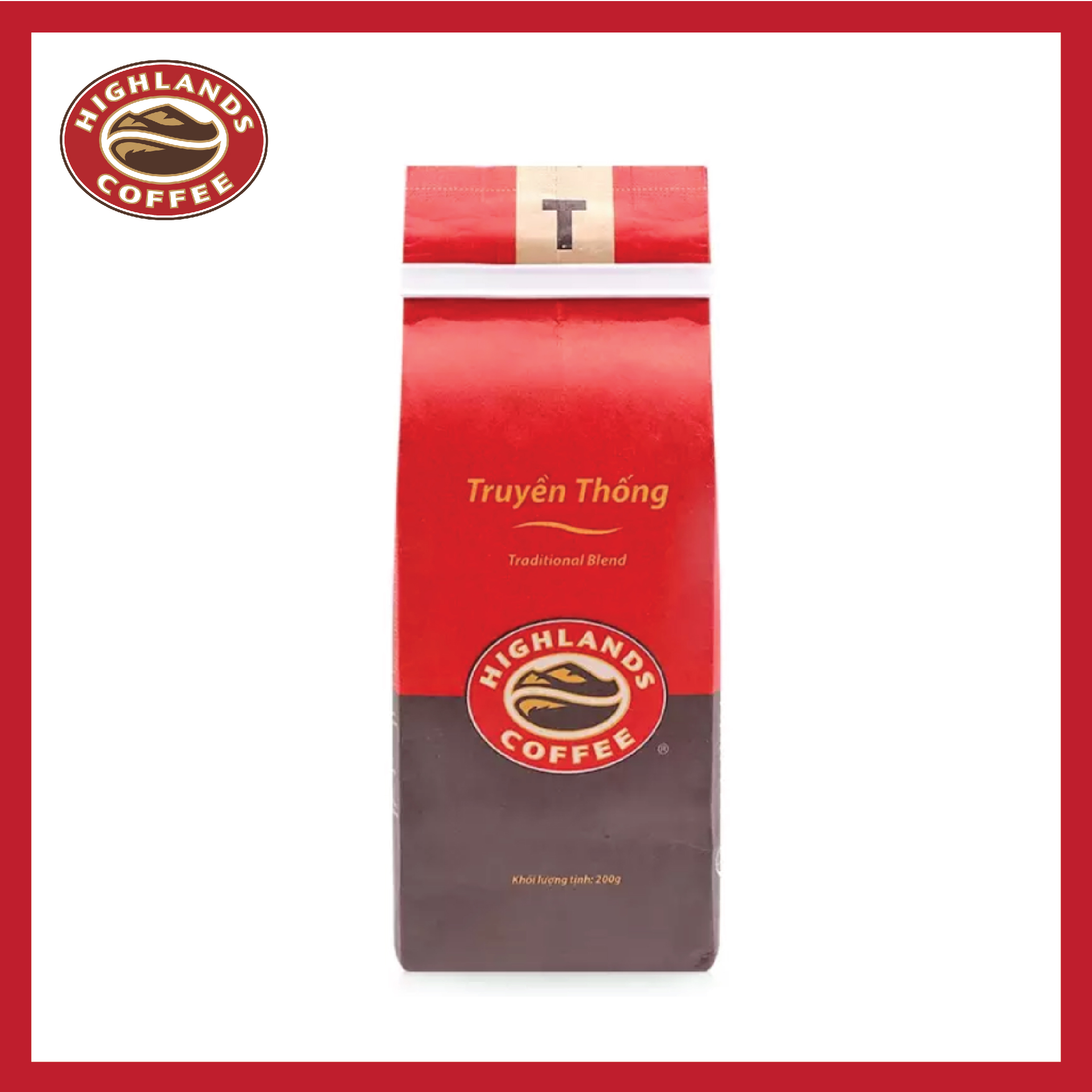 Cà Phê Highlands Coffee Truyền Thống 200g