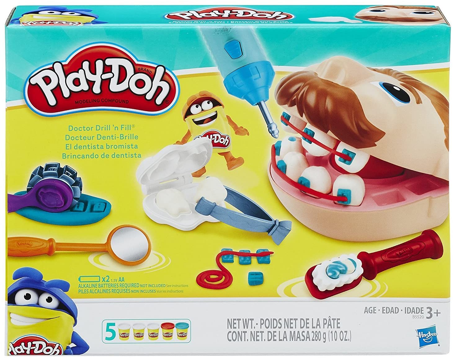 Bột nặn Play-Doh B5520 Bác sĩ vui vẻ