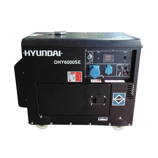 Máy phát điện Hyundai DHY6000SE